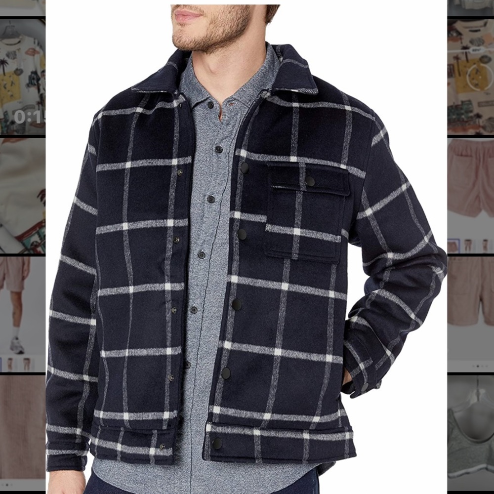 Blank NYC | Men's Irish Curse Wool Blend Coat - Picture 1 of 15